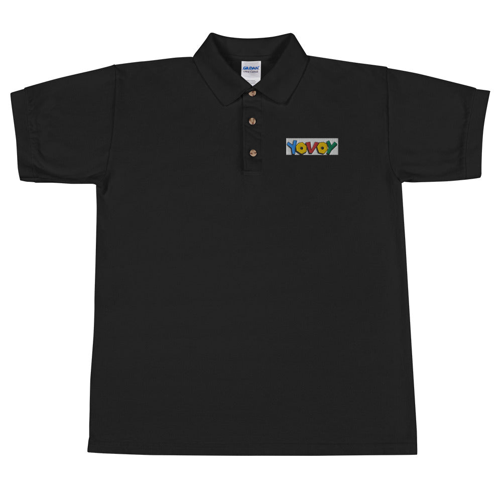 Embroidered Polo “YOVOY Color” Shirt