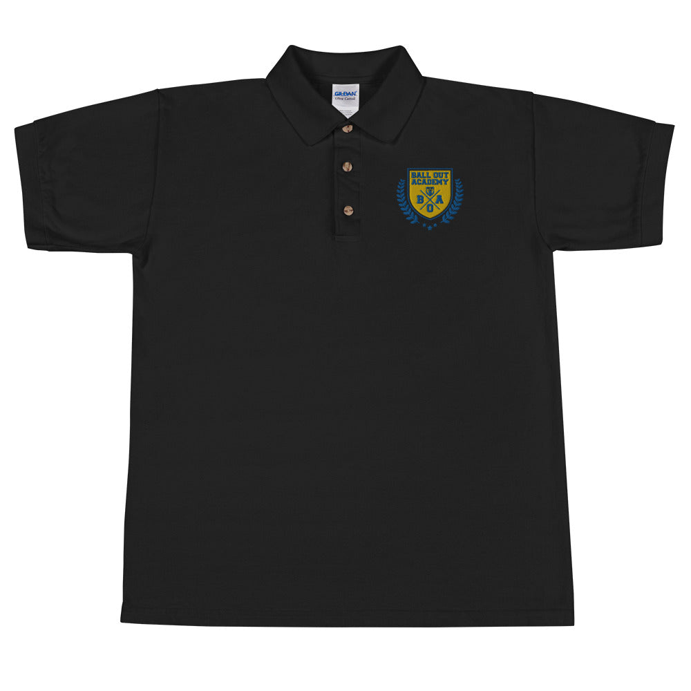 Embroidered Polo “Ball Out” Shirt