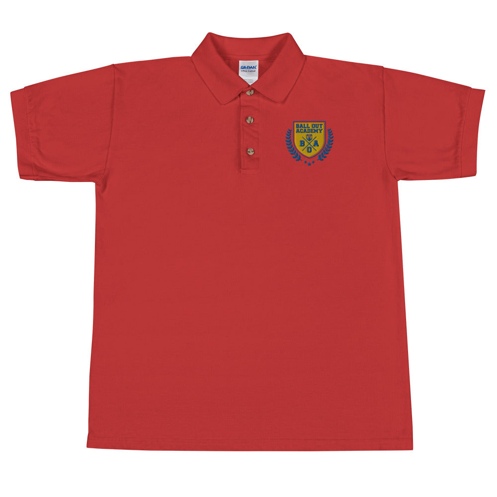 Embroidered Polo “Ball Out” Shirt