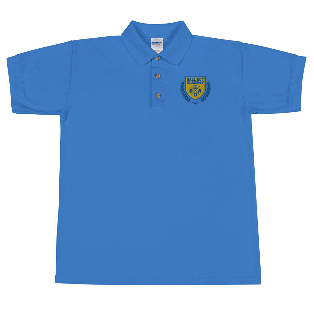 Embroidered Polo “Ball Out” Shirt