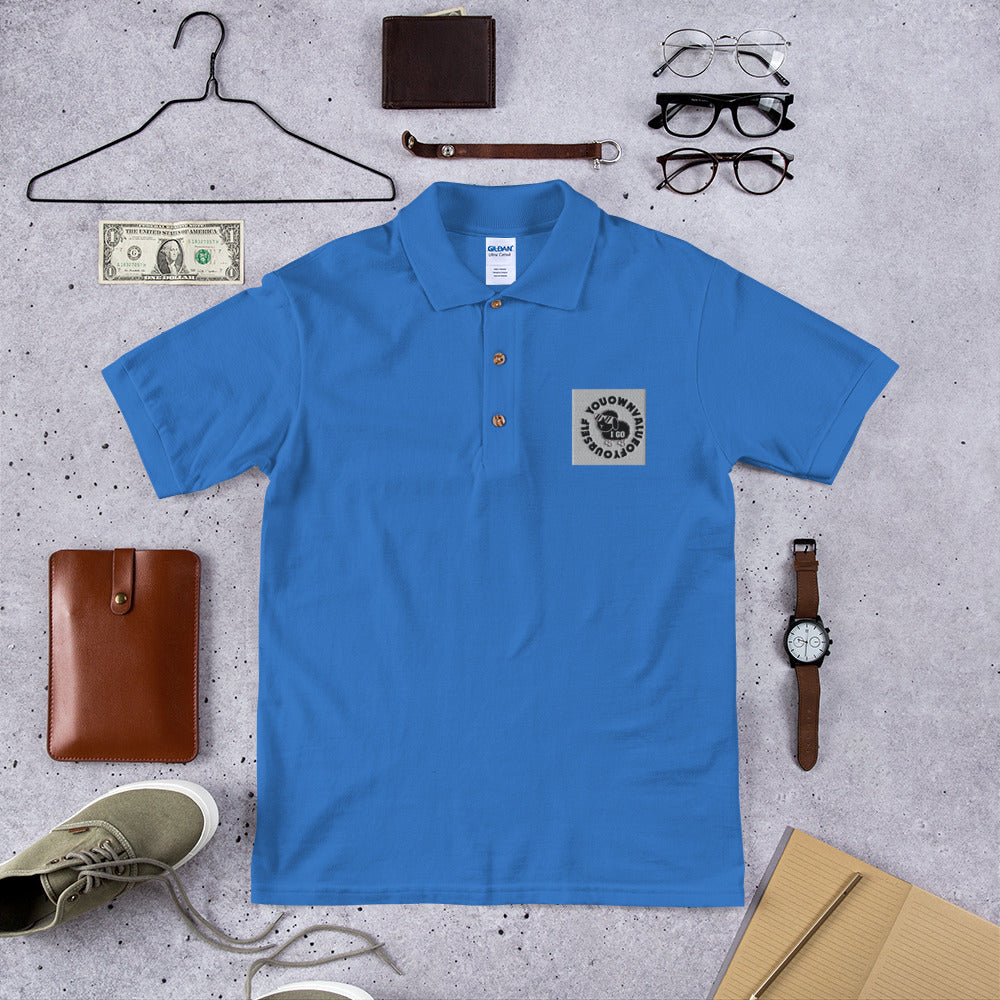 “IGO Baby Sheep” Embroidered Polo Shirt