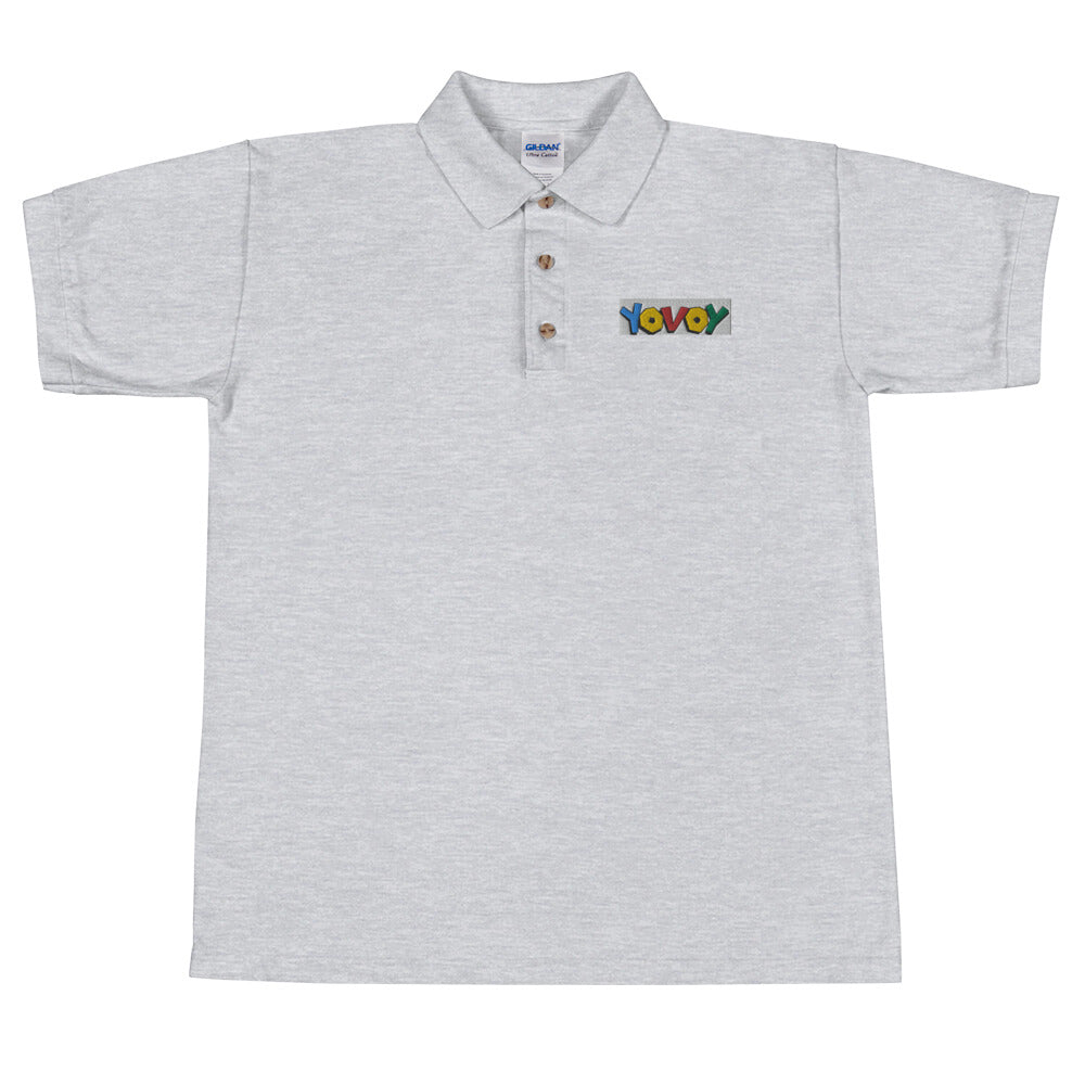 Embroidered Polo “YOVOY Color” Shirt