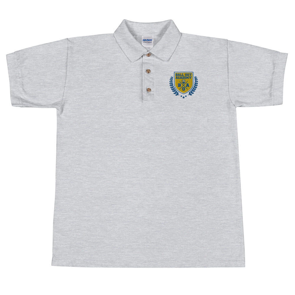 Embroidered Polo “Ball Out” Shirt