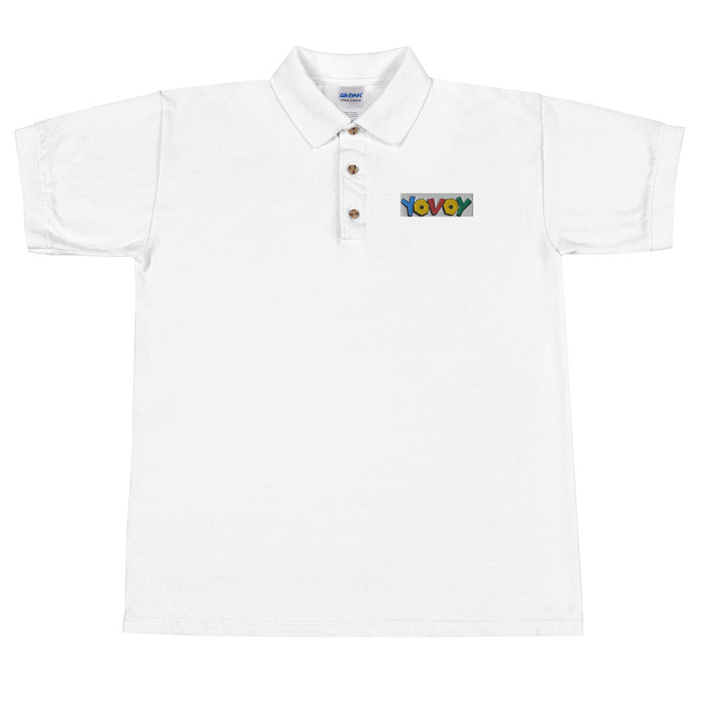 Embroidered Polo “YOVOY Color” Shirt