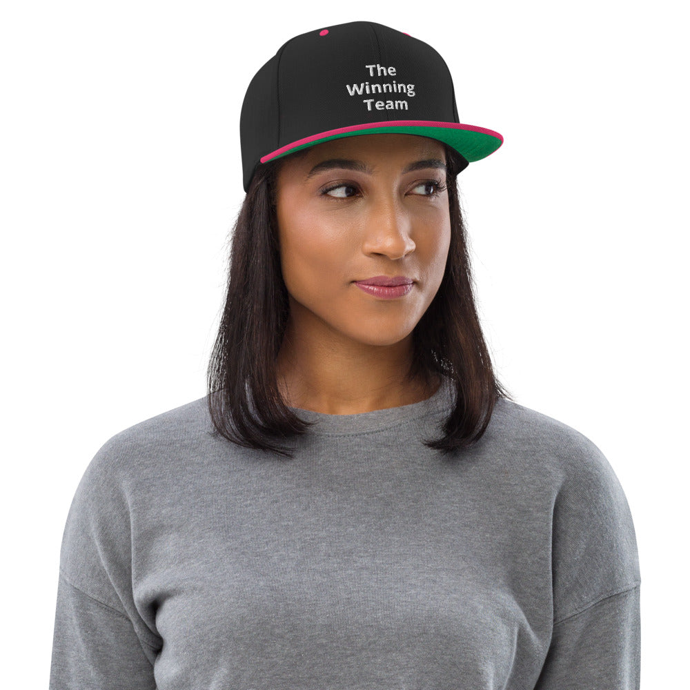 “The Winning Team” Snapback Hat