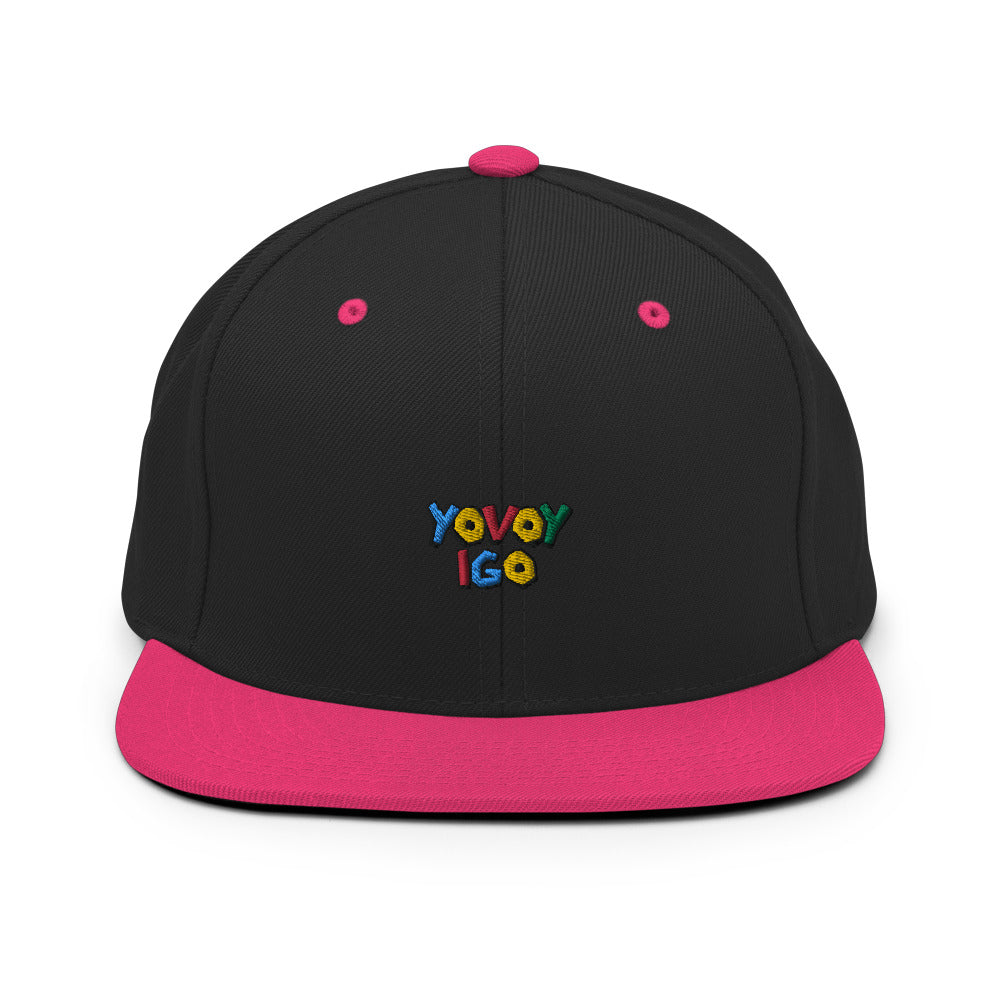 “Colorful YOVOY IGO” Snapback Hat