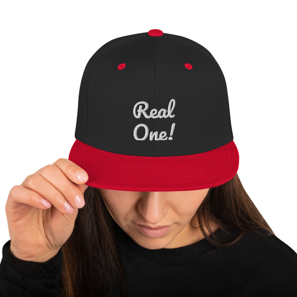 “Real One” Snapback Hat