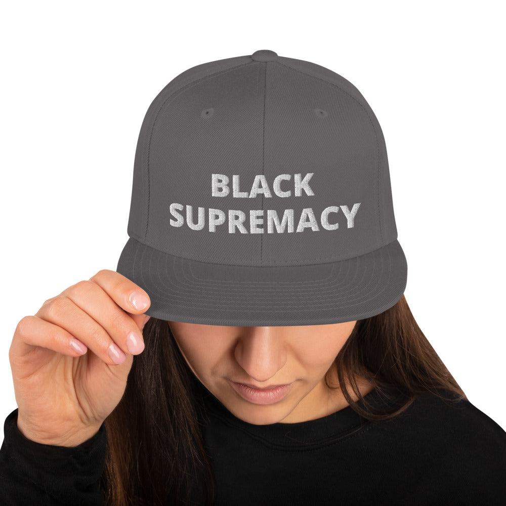“Black Supremacy” Snapback Hat