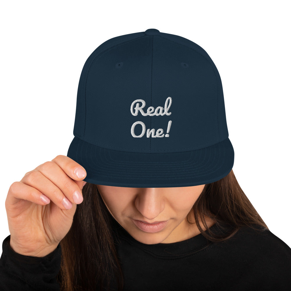 “Real One” Snapback Hat