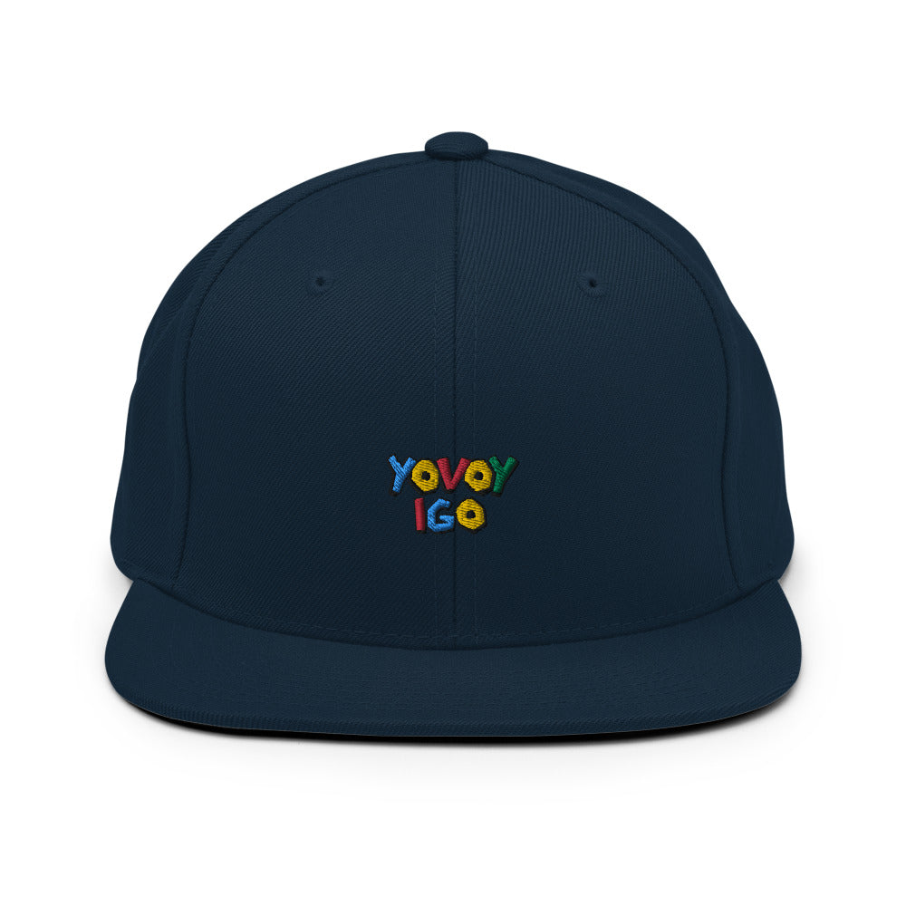 “Colorful YOVOY IGO” Snapback Hat