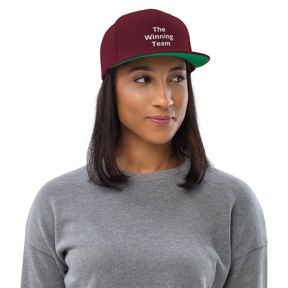 “The Winning Team” Snapback Hat