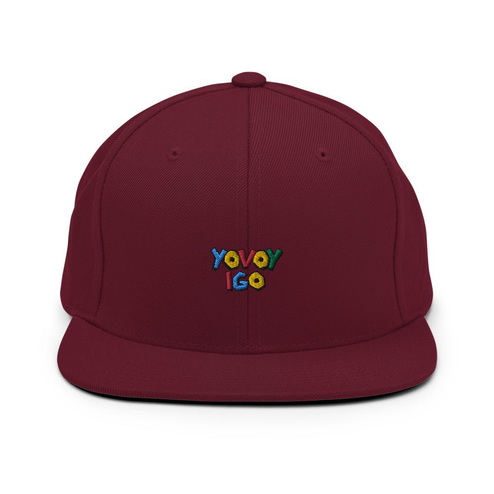 “Colorful YOVOY IGO” Snapback Hat
