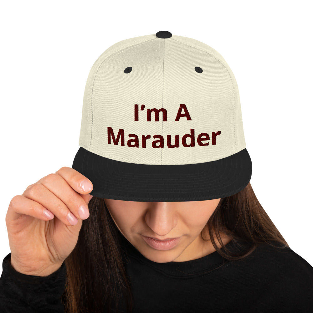 Snapback “Marauder” Hat
