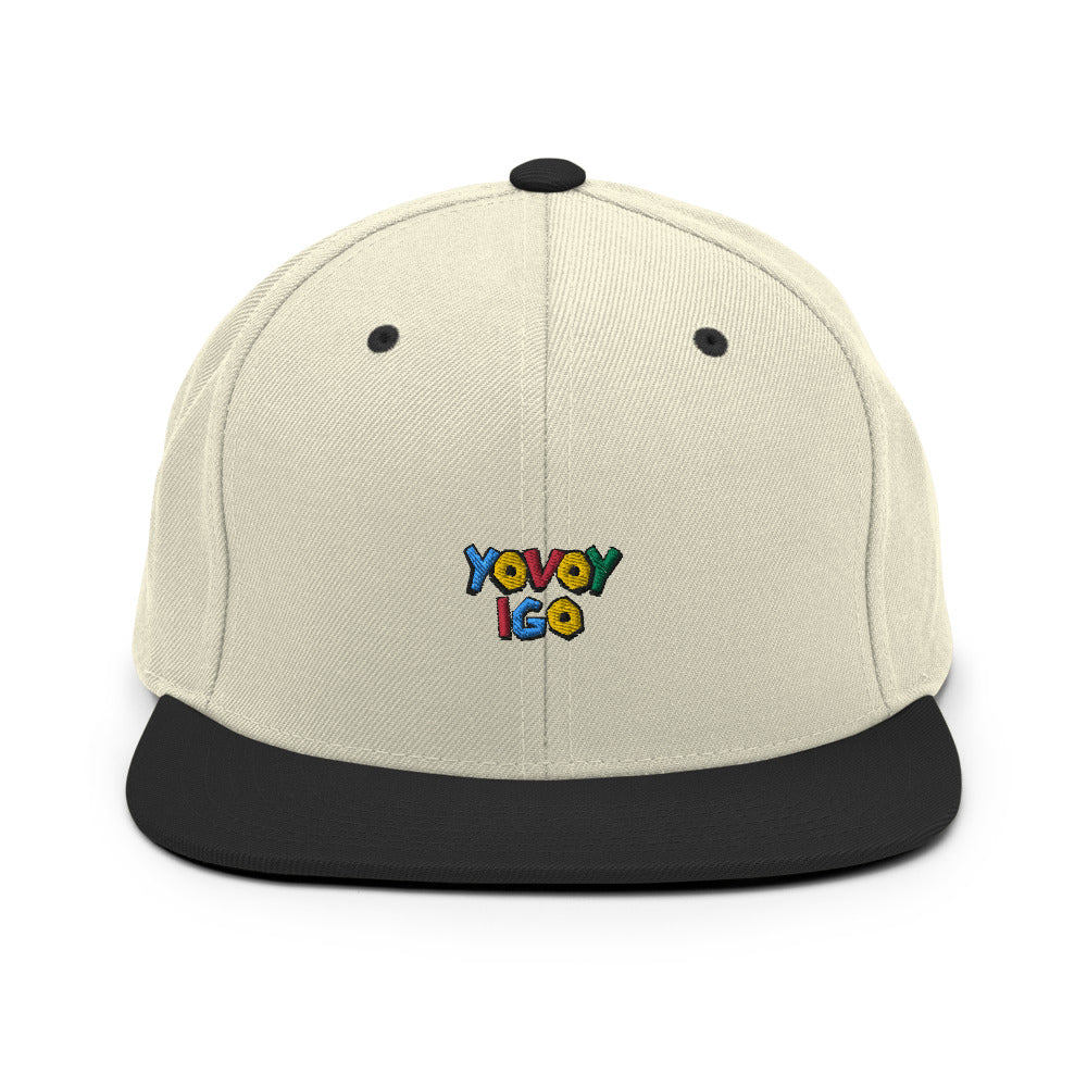 “Colorful YOVOY IGO” Snapback Hat