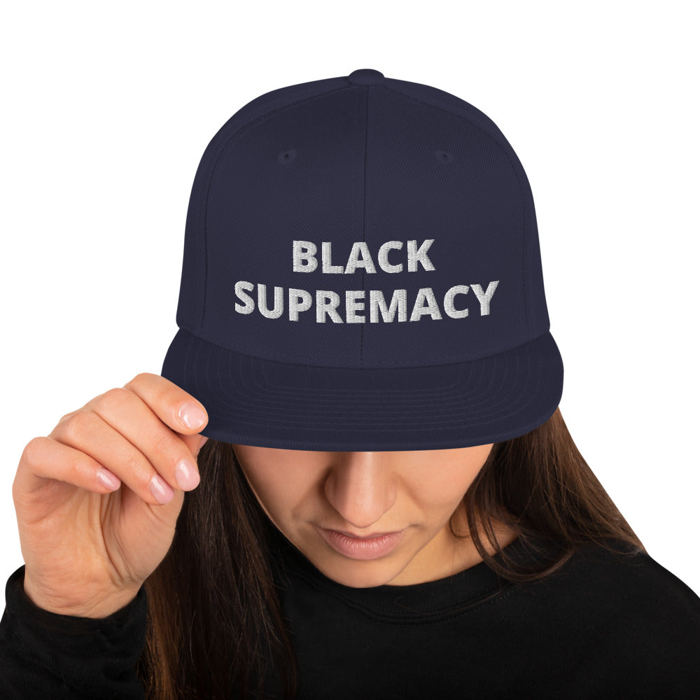 “Black Supremacy” Snapback Hat