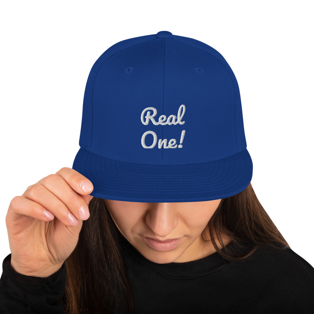 “Real One” Snapback Hat
