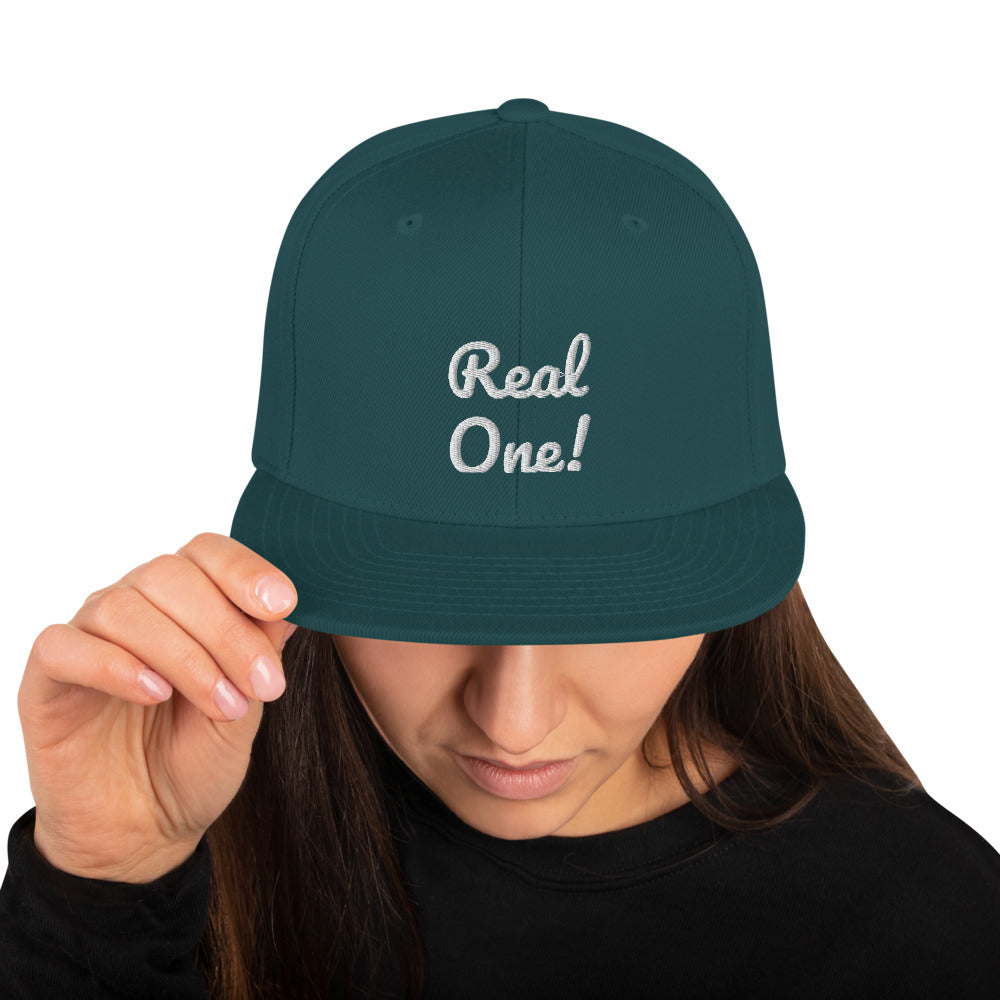 “Real One” Snapback Hat