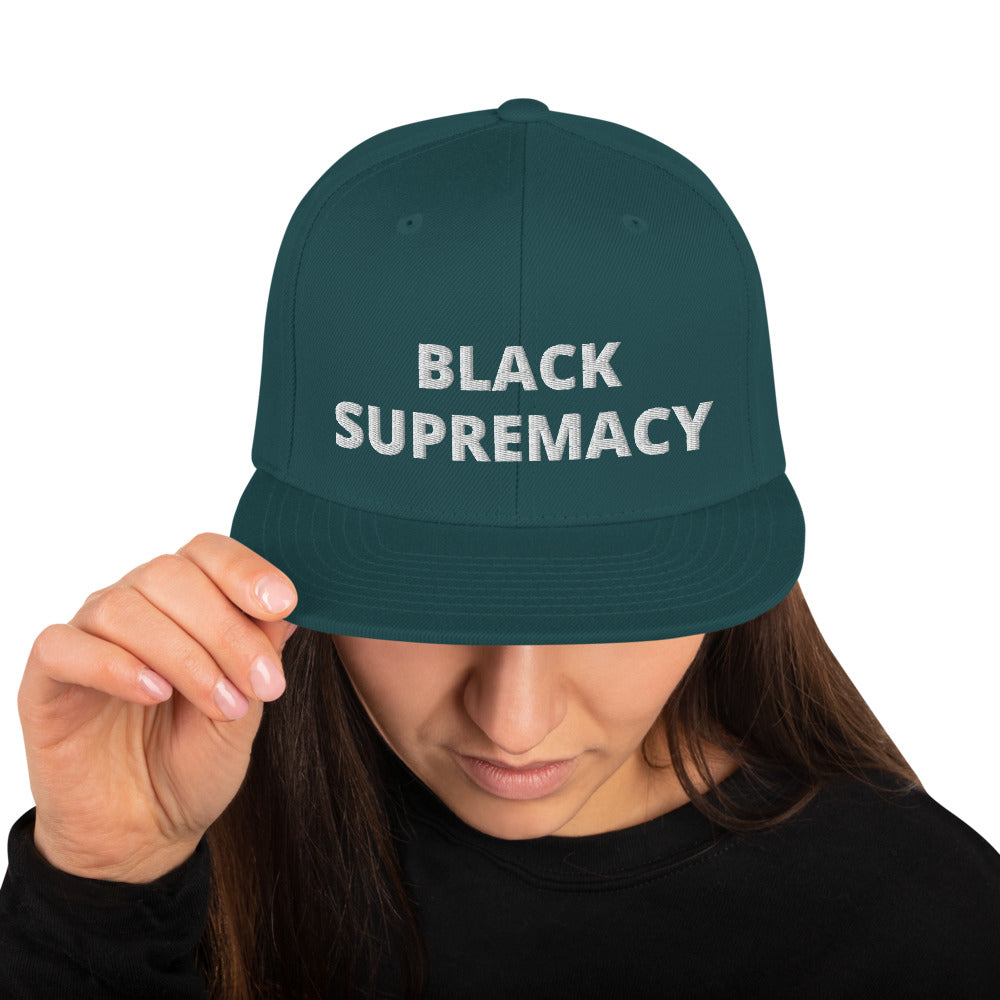 “Black Supremacy” Snapback Hat