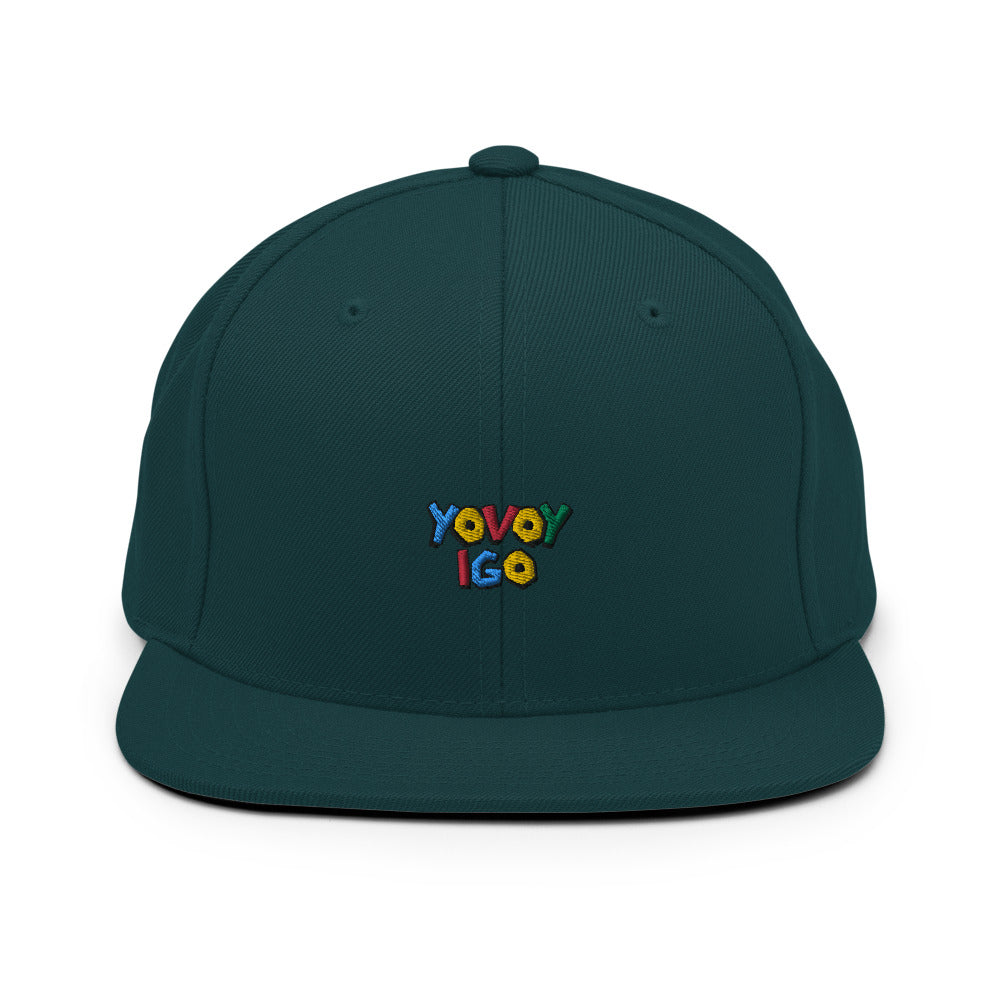 “Colorful YOVOY IGO” Snapback Hat
