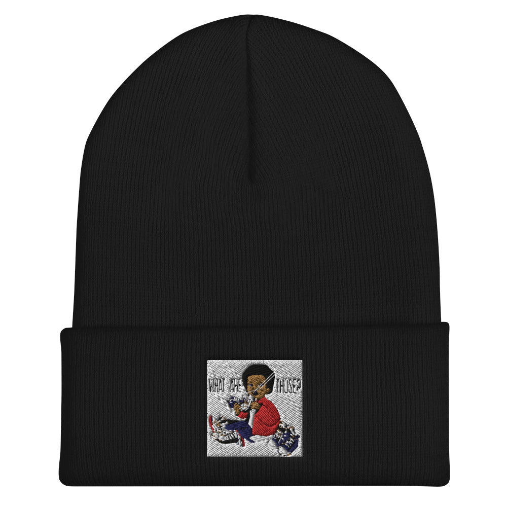 “WhatAreThose” Cuffed Beanie