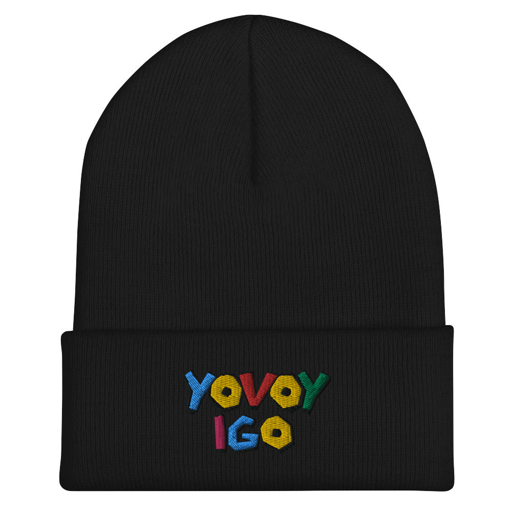 “YOVOY IGO” Cuffed Beanie