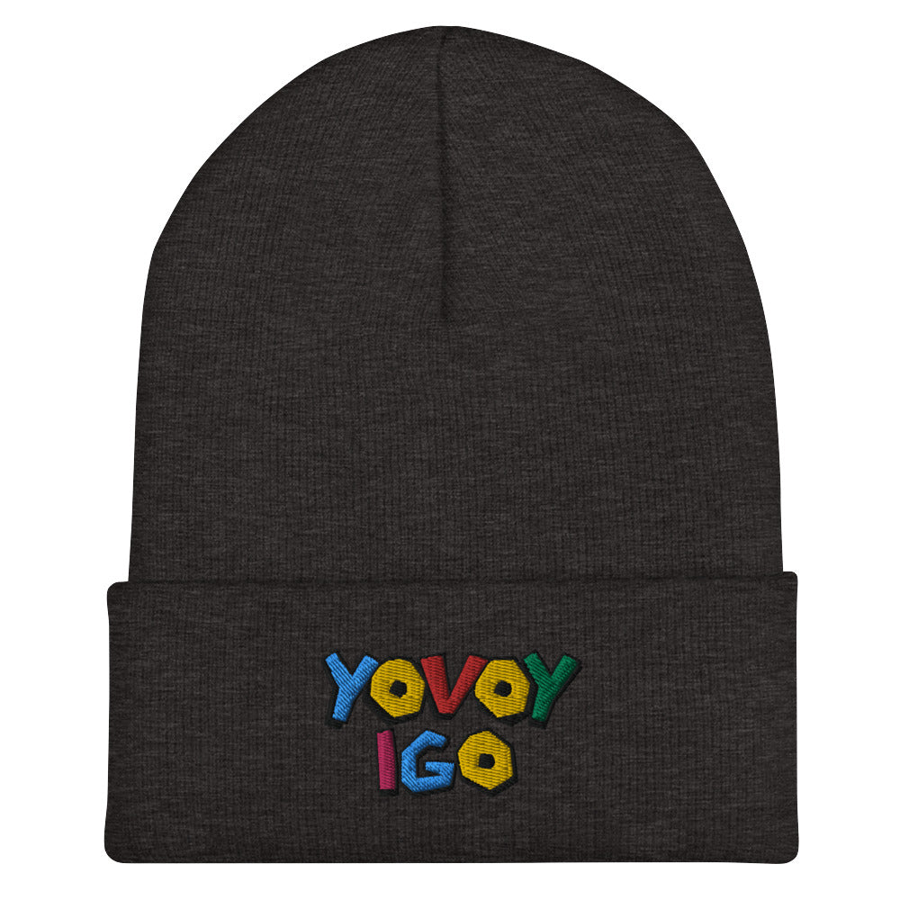 “YOVOY IGO” Cuffed Beanie