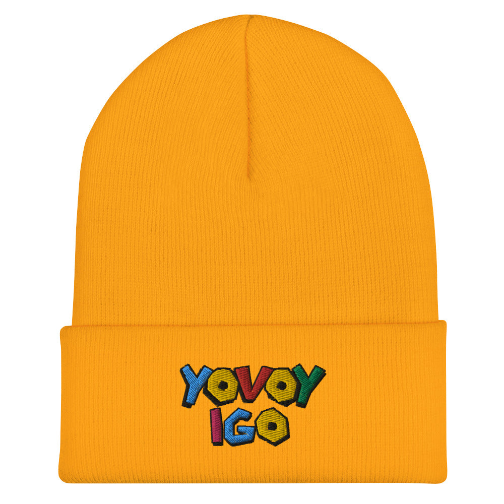 “YOVOY IGO” Cuffed Beanie