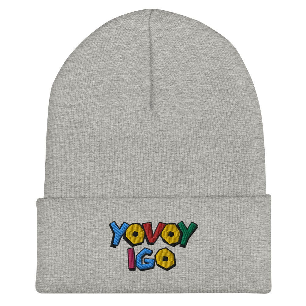 “YOVOY IGO” Cuffed Beanie