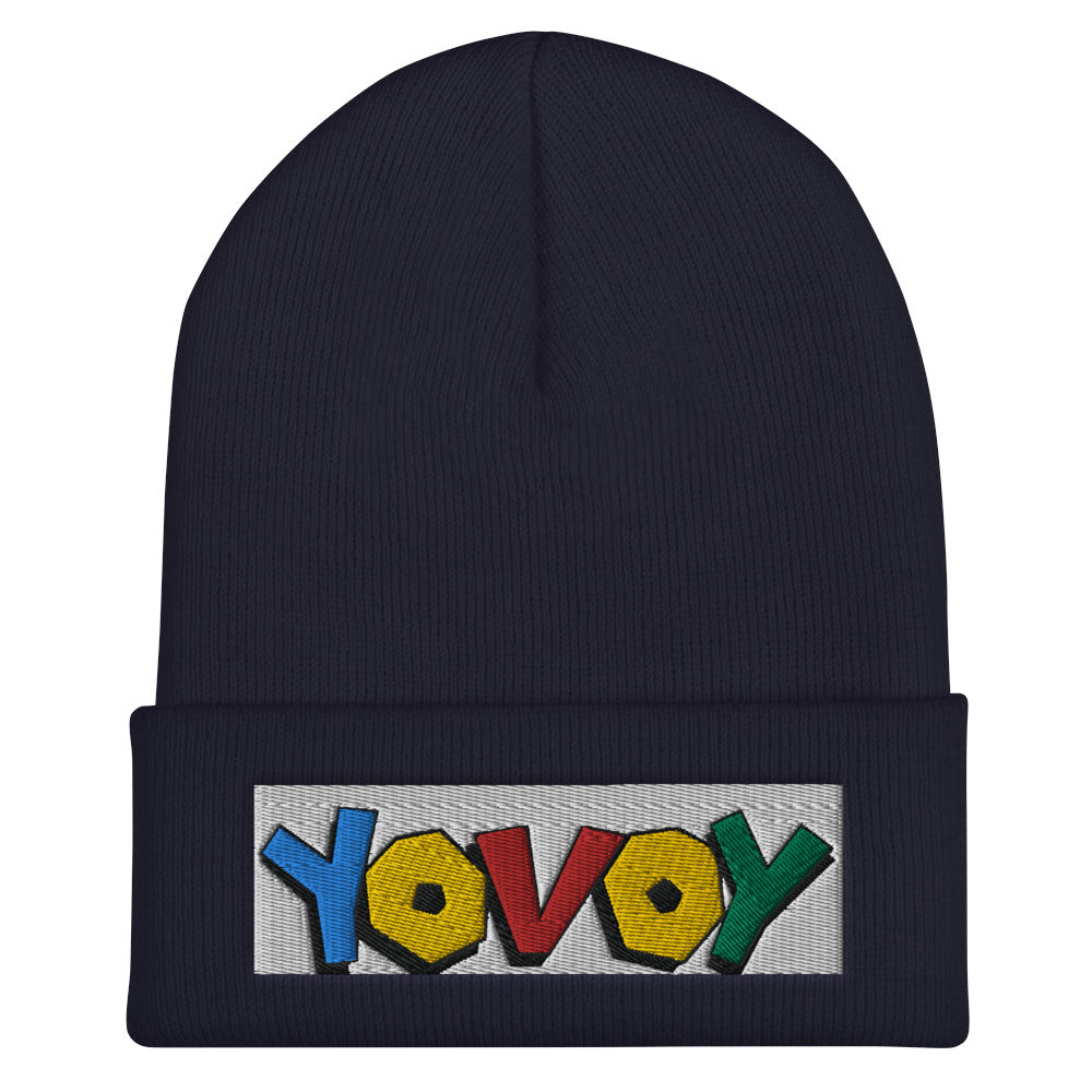 “Colorful YOVOY “Cuffed Beanie
