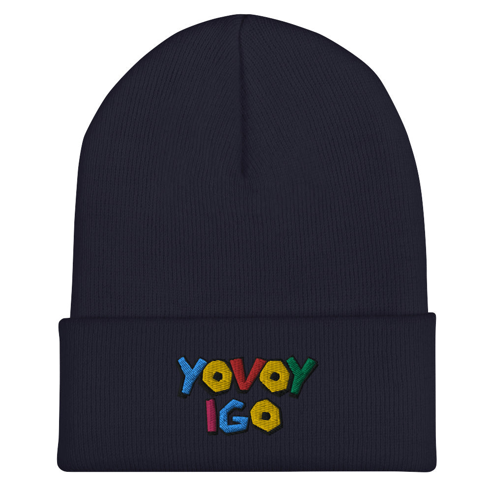 “YOVOY IGO” Cuffed Beanie