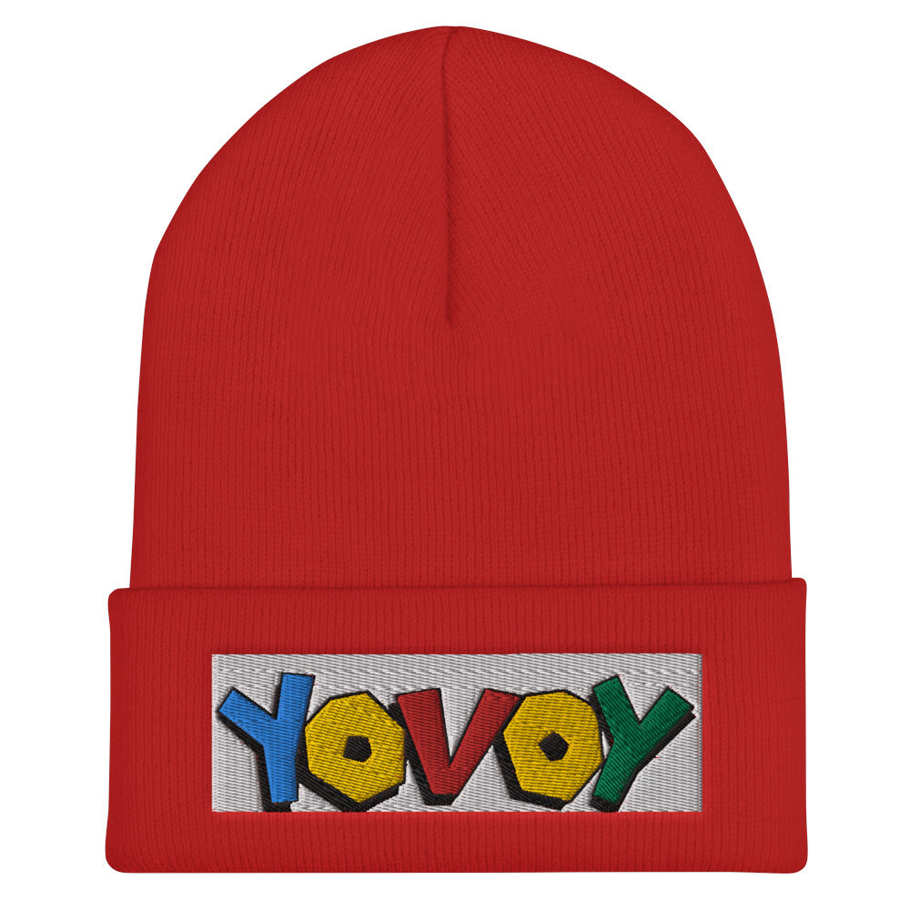 “Colorful YOVOY “Cuffed Beanie