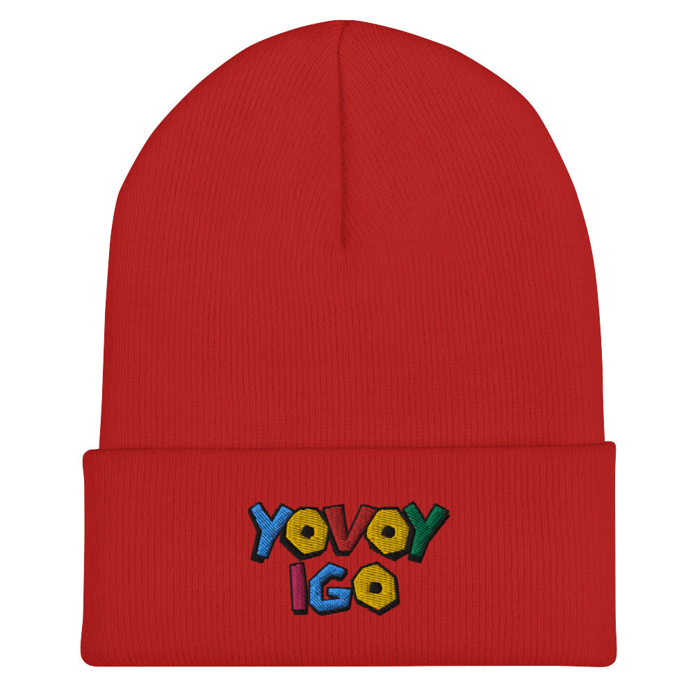 “YOVOY IGO” Cuffed Beanie