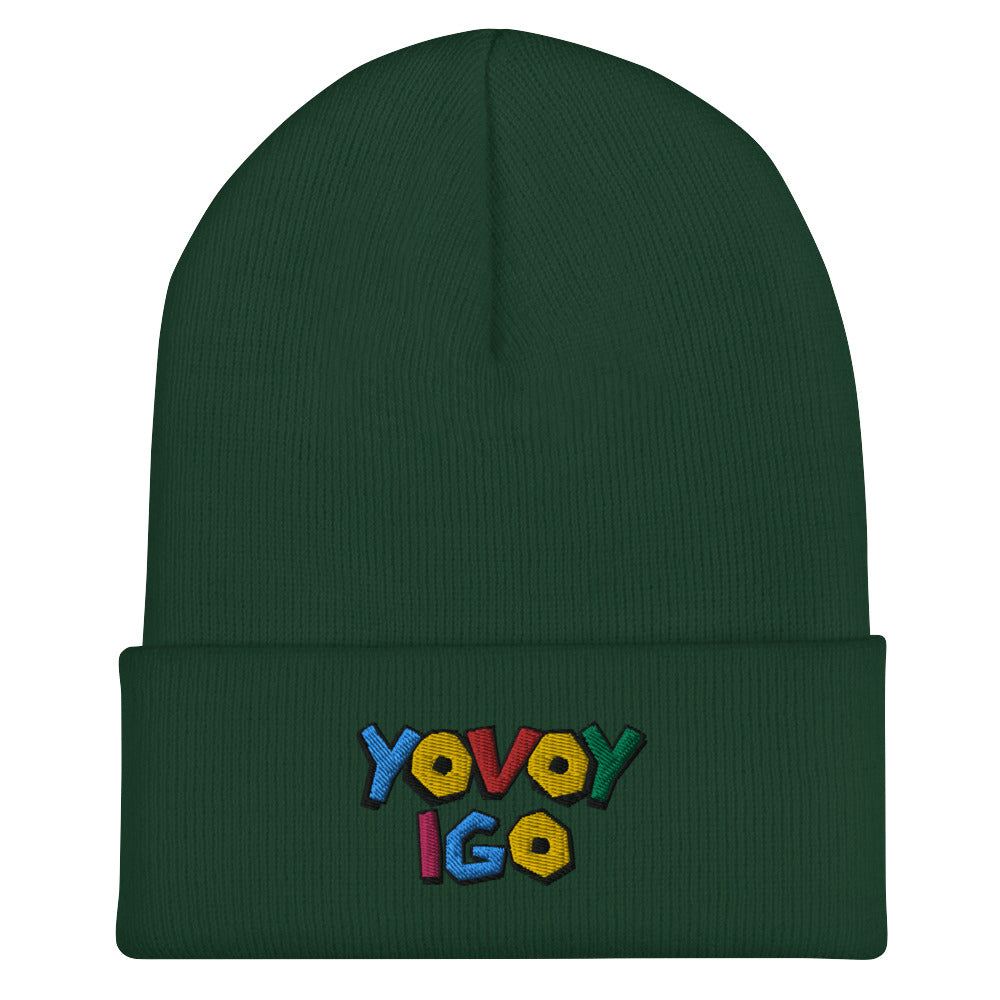 “YOVOY IGO” Cuffed Beanie