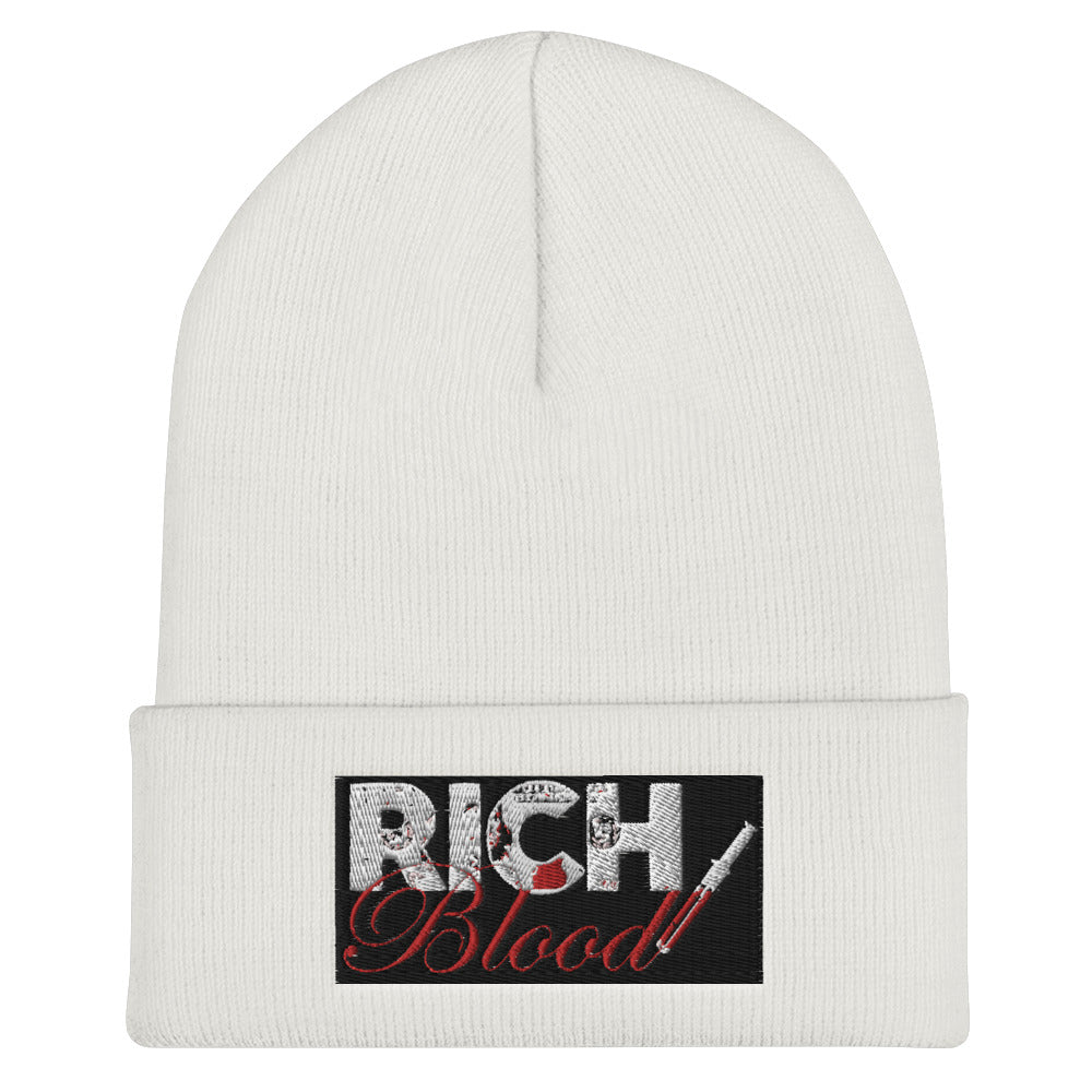 “RICHBLOOD” Cuffed Beanie