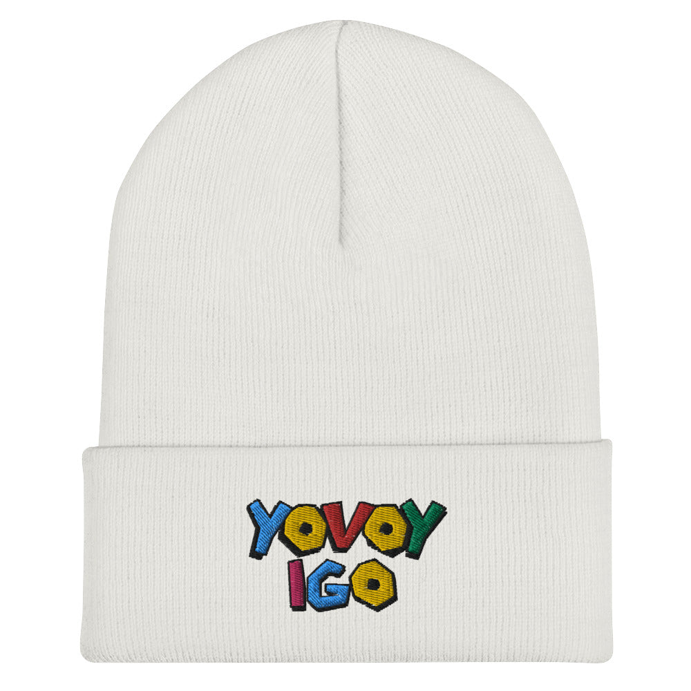 “YOVOY IGO” Cuffed Beanie