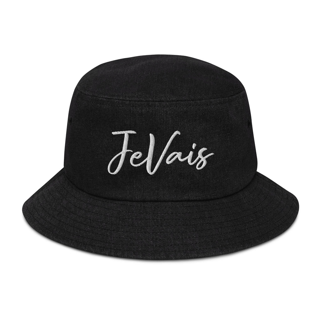 “JeVais” Denim bucket hat