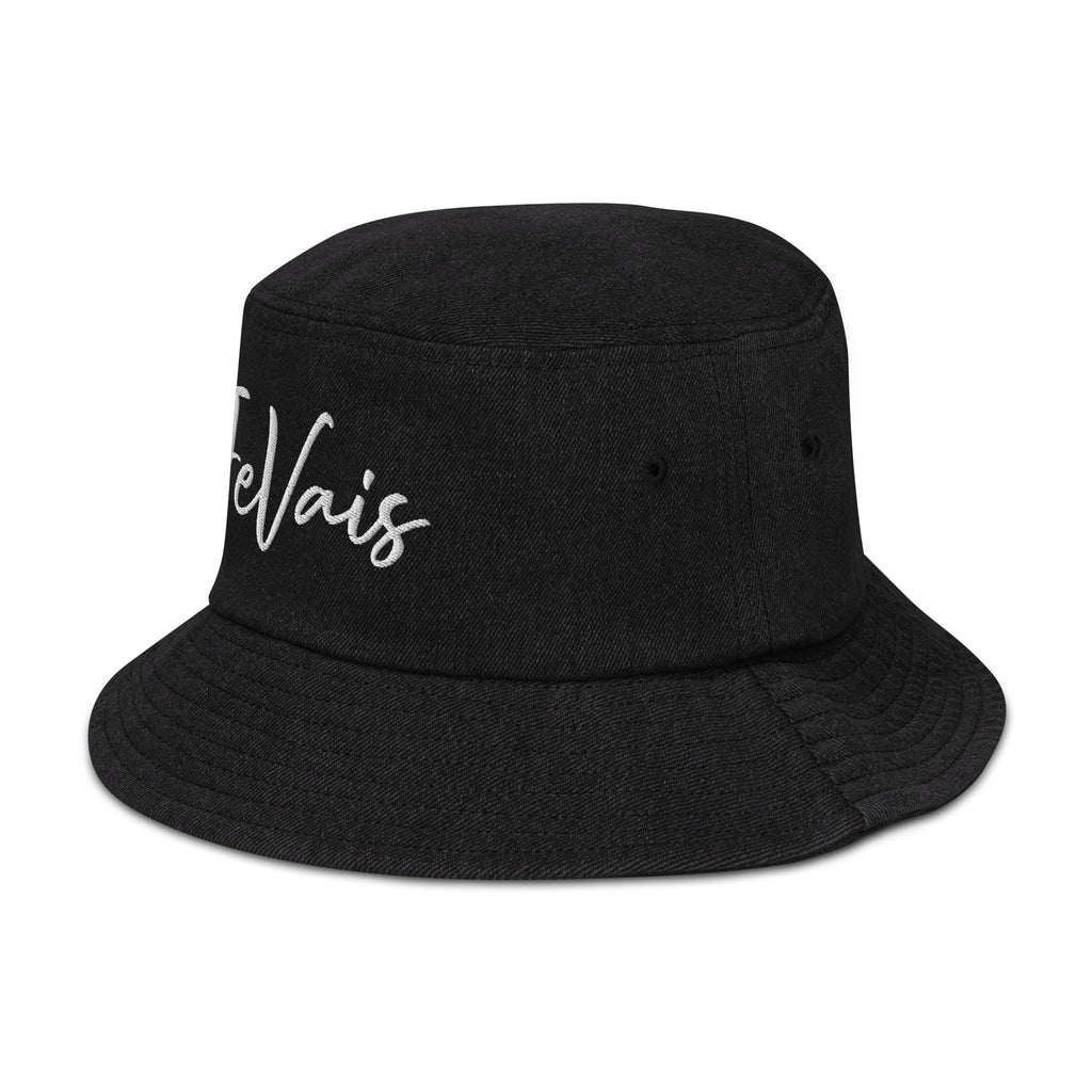 “JeVais” Denim bucket hat