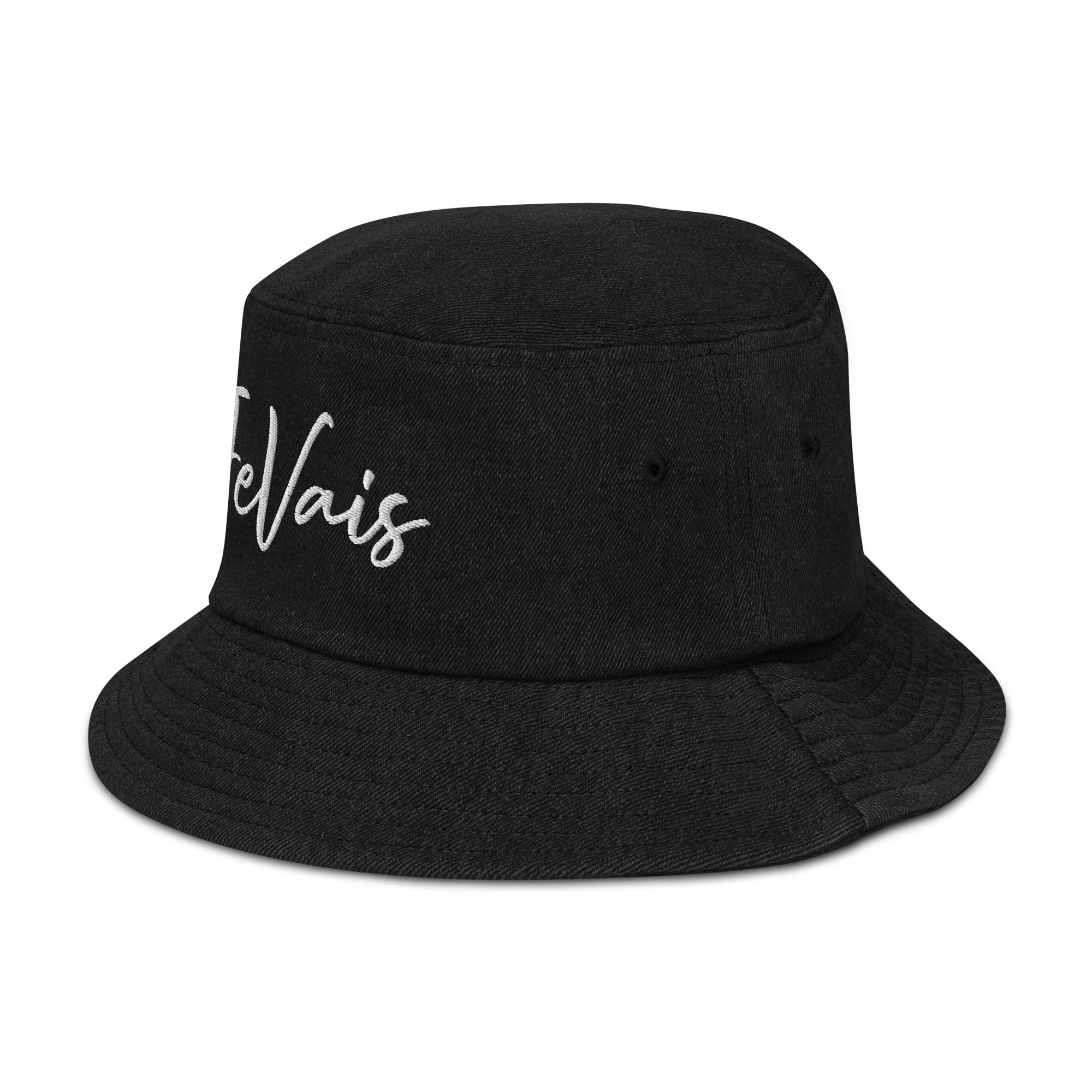 “JeVais” Denim bucket hat