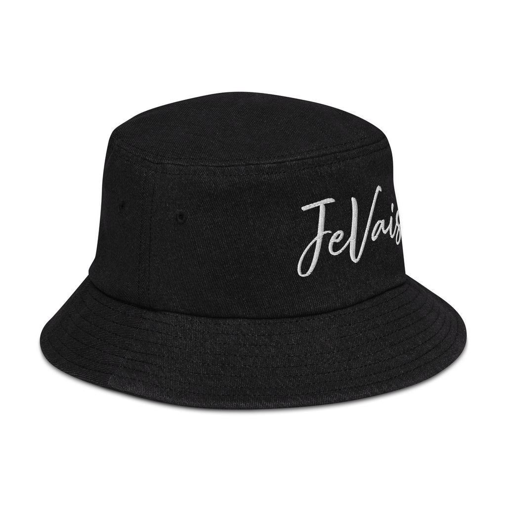 “JeVais” Denim bucket hat