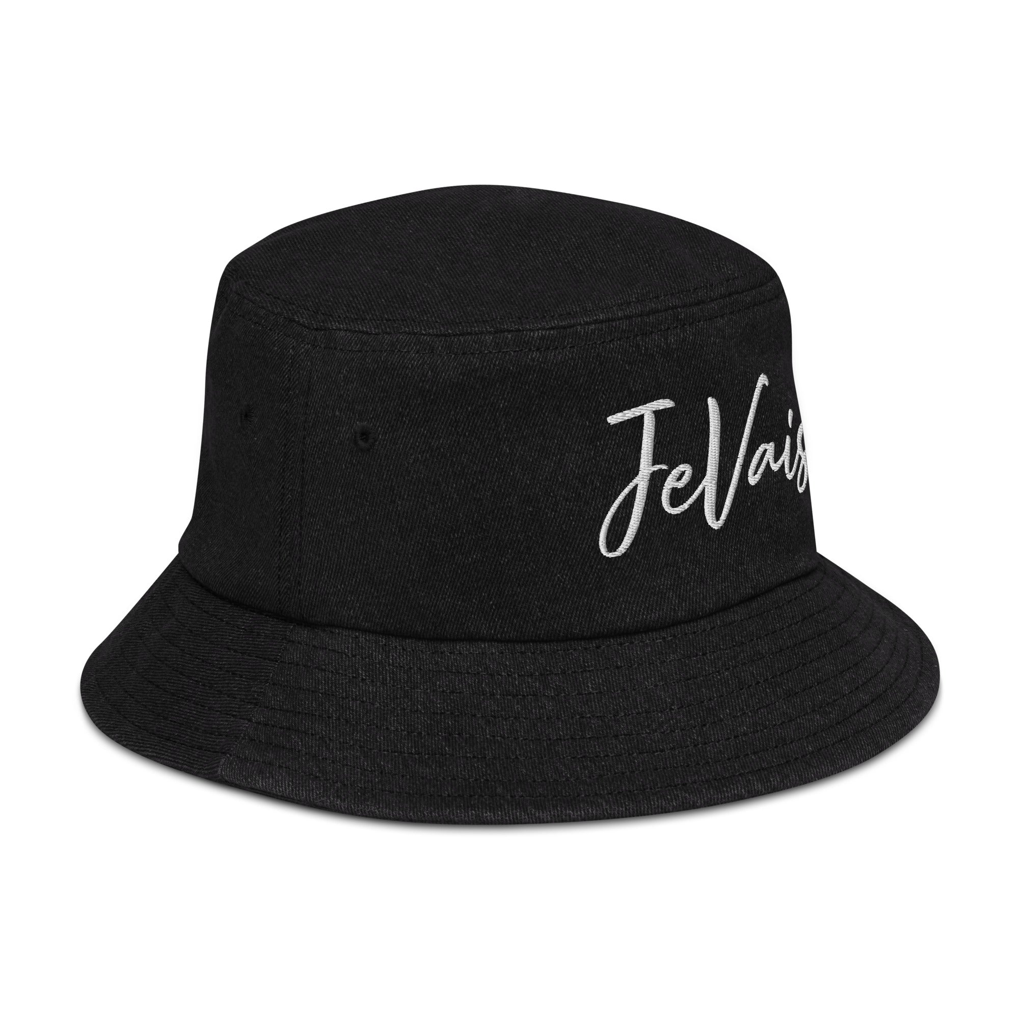 “JeVais” Denim bucket hat