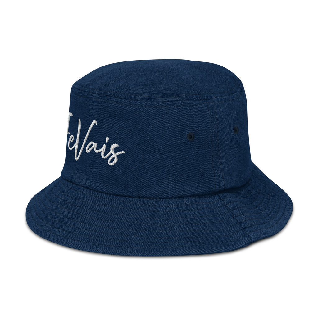 “JeVais” Denim bucket hat