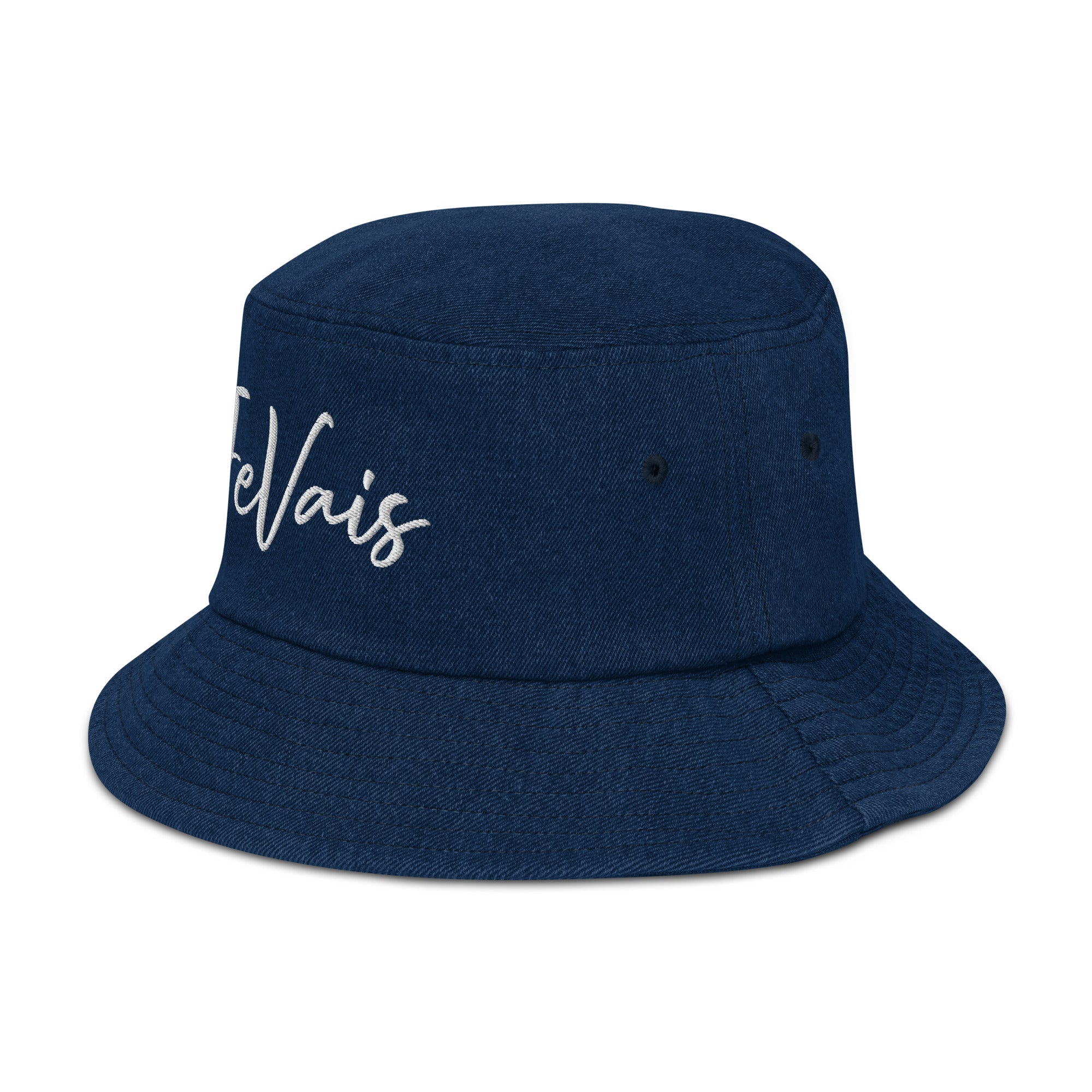 “JeVais” Denim bucket hat