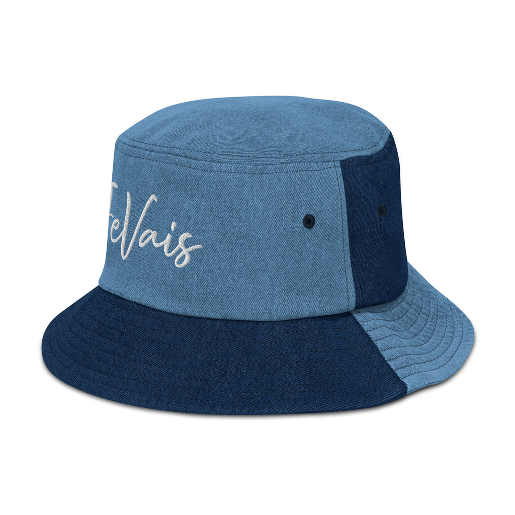 “JeVais” Denim bucket hat