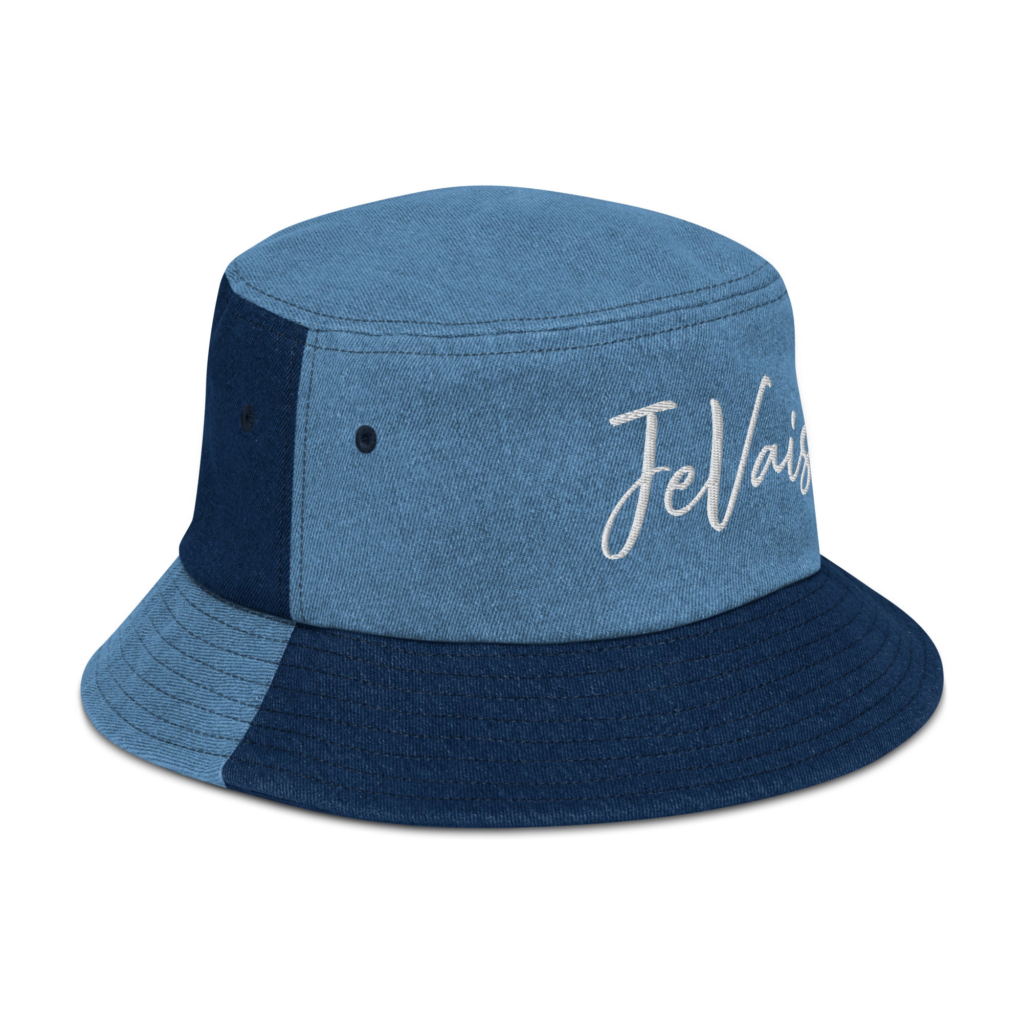 “JeVais” Denim bucket hat