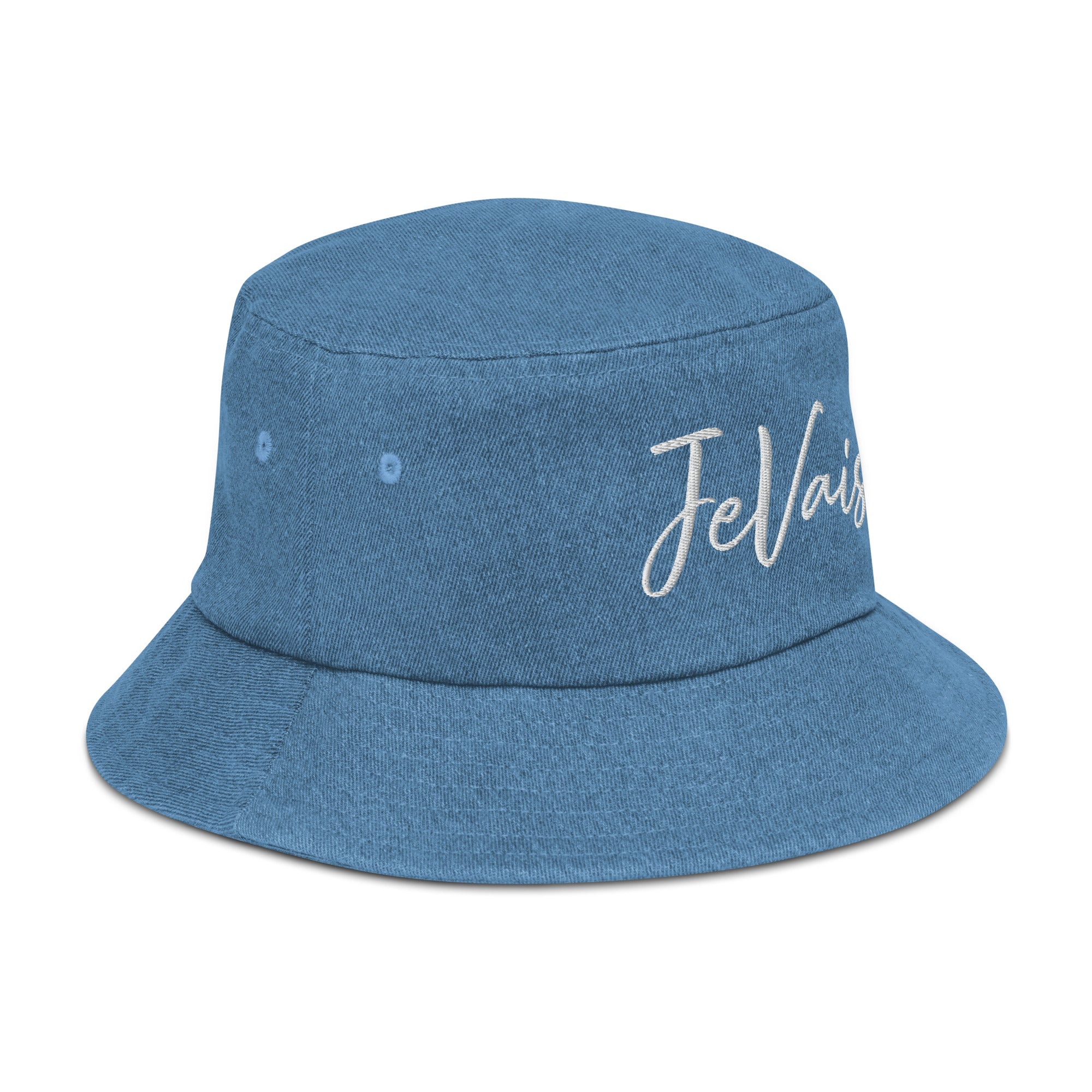 “JeVais” Denim bucket hat