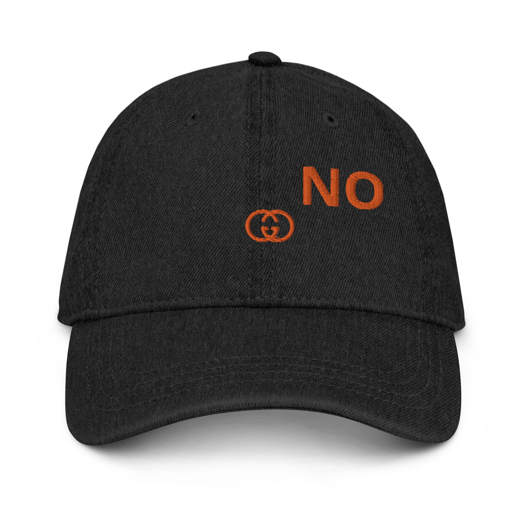 “No Gucci” Denim Hat