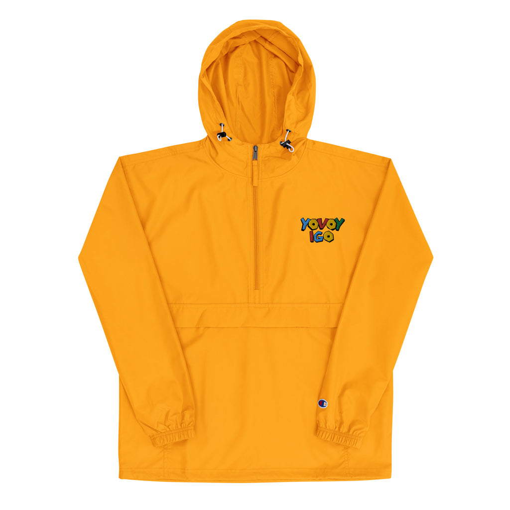 “YOVOY IGO”Embroidered Champion Packable Jacket