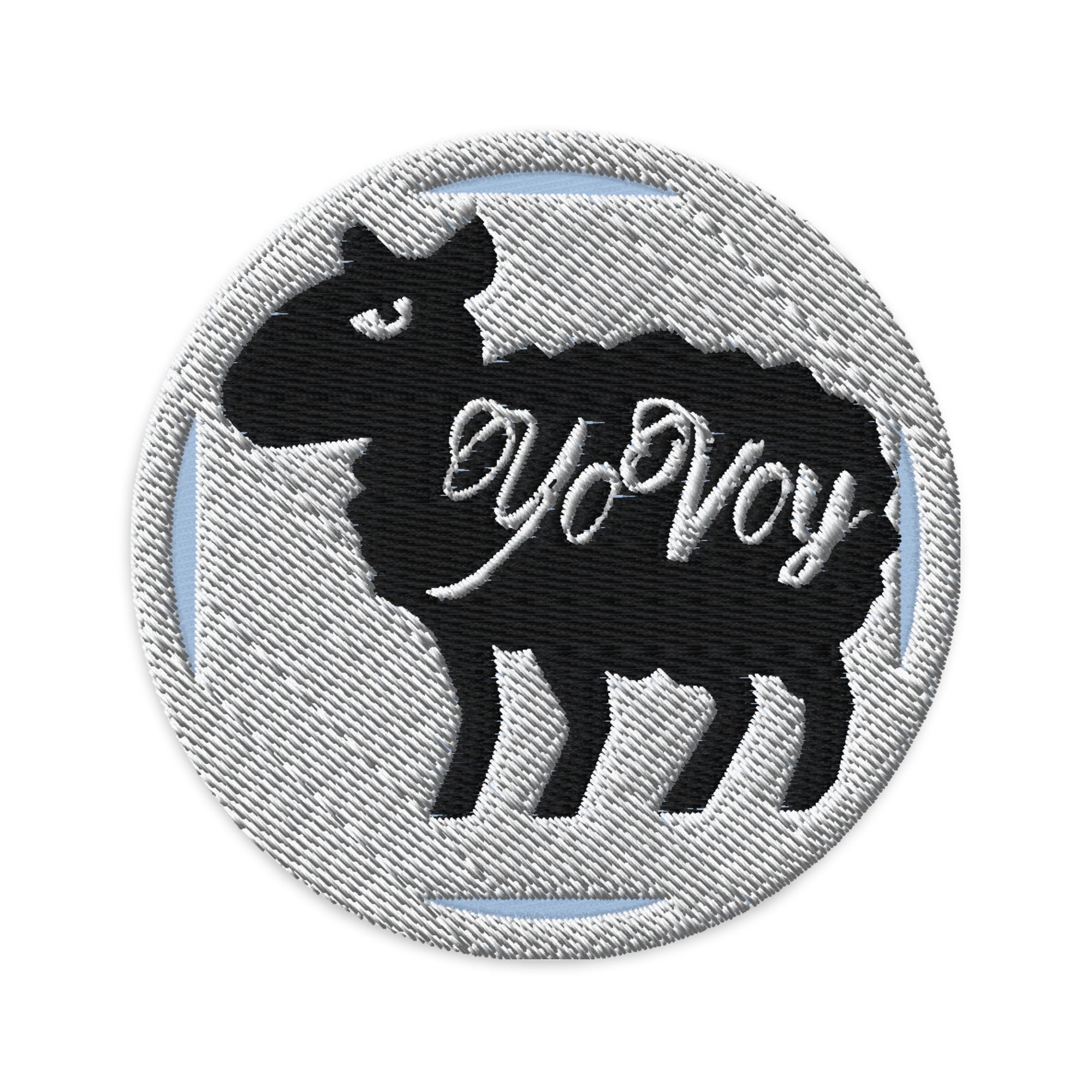 Embroidered “YOVOY Sheep” patches