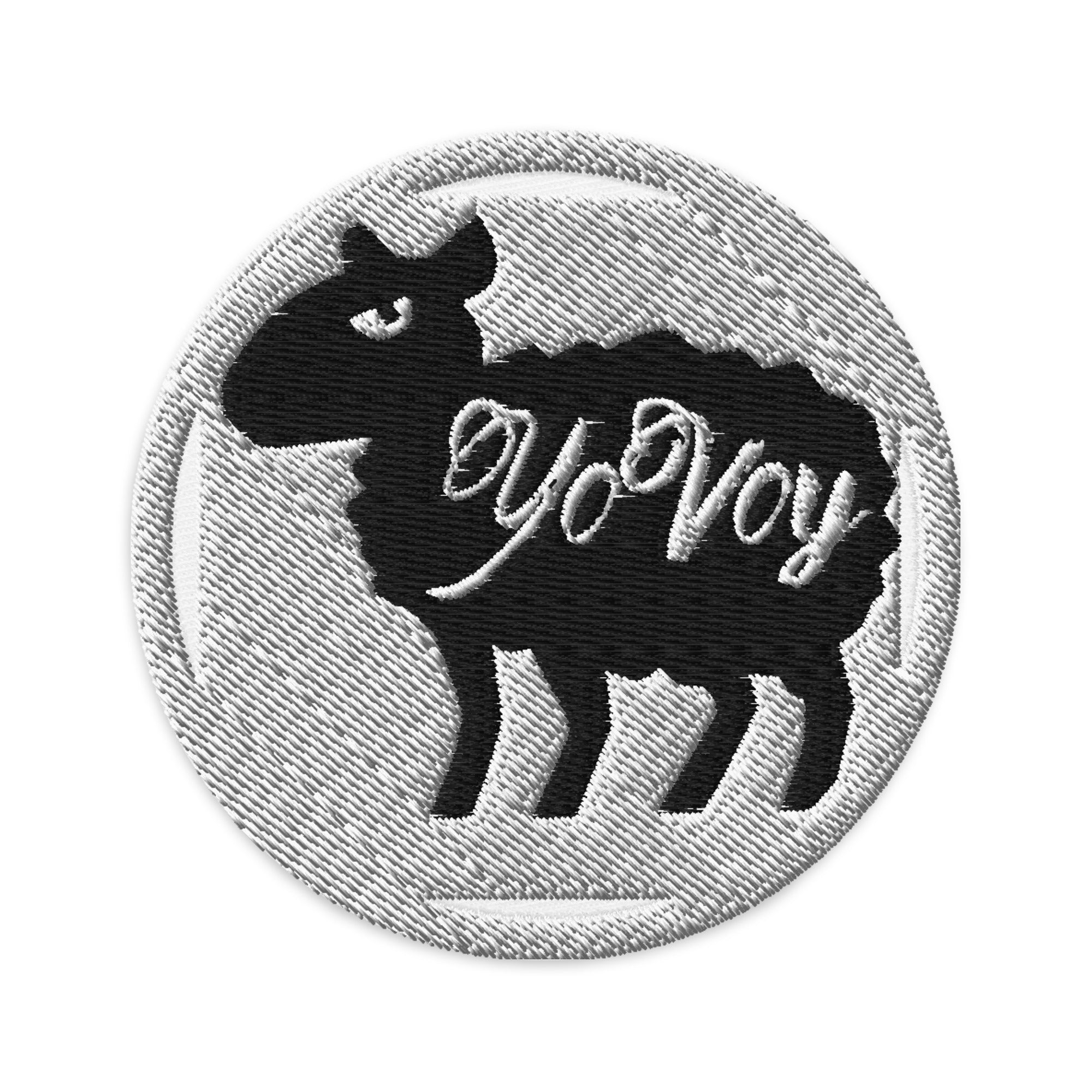 Embroidered “YOVOY Sheep” patches