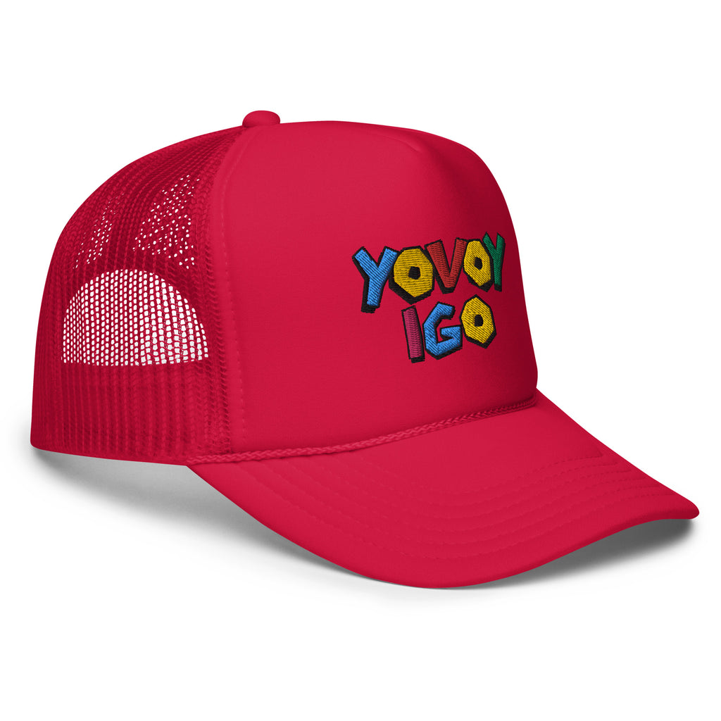 “YOVOY IGO” Foam trucker hat
